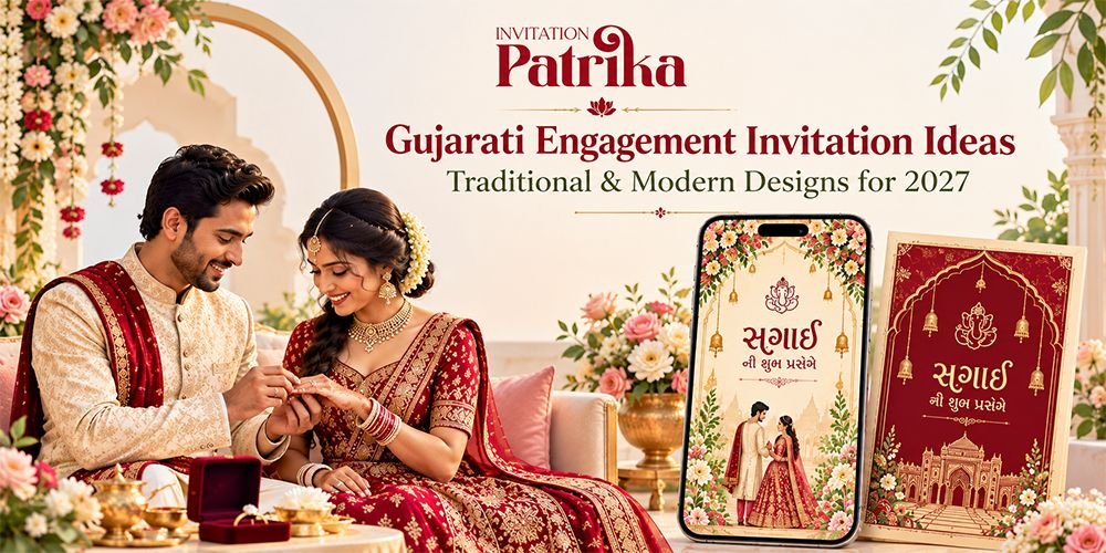 Gujarati Engagement Invitation Ideas: Traditional & Modern Designs for 2027